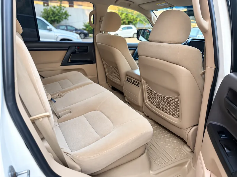 Toyota Prado rear seating
